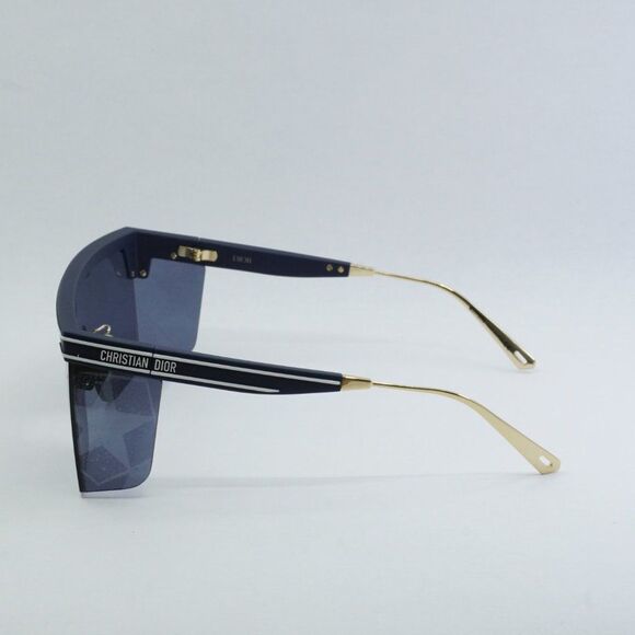 NEW DIOR DIORCLUB M1U 31B7 GOLD BLUE SUNGLASSES - Picture 12 of 13